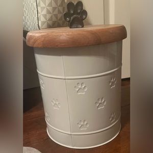 Large dog treat/food container from Petsmart!